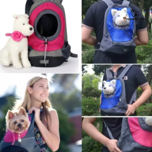 19 - PetPouch Pro™ (Mochila tipo canguro para mascotas)