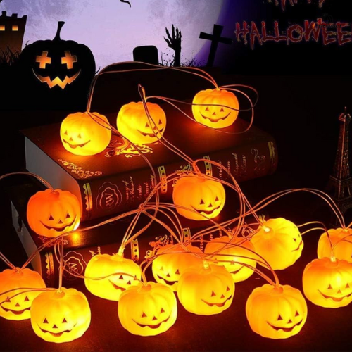 29- BooBeam LED™ (Lampara + Luces LED Calabaza Hallowen)