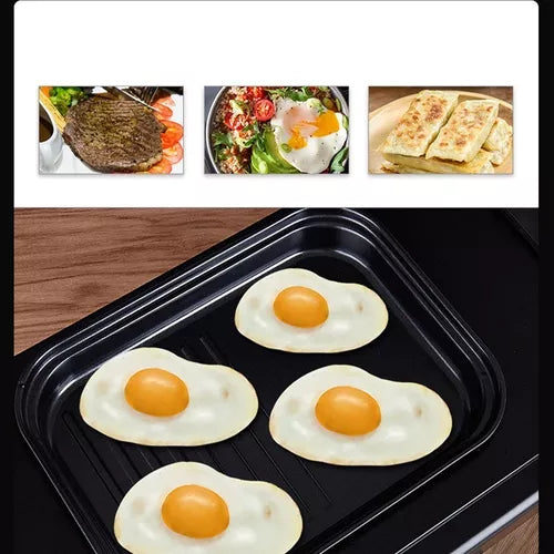 11 - Breakfast Bliss 3-in-1™ (Maquina Desayuno Horno y Cafetera 3 En 1)