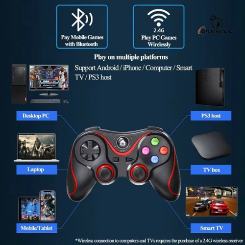 21 - TurboPlay V8 (Control V8 gamepad inalámbrico Bluetooth)