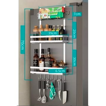 12 - IceSpace Organizer™ (Estante Organizador Para Refrigerador)